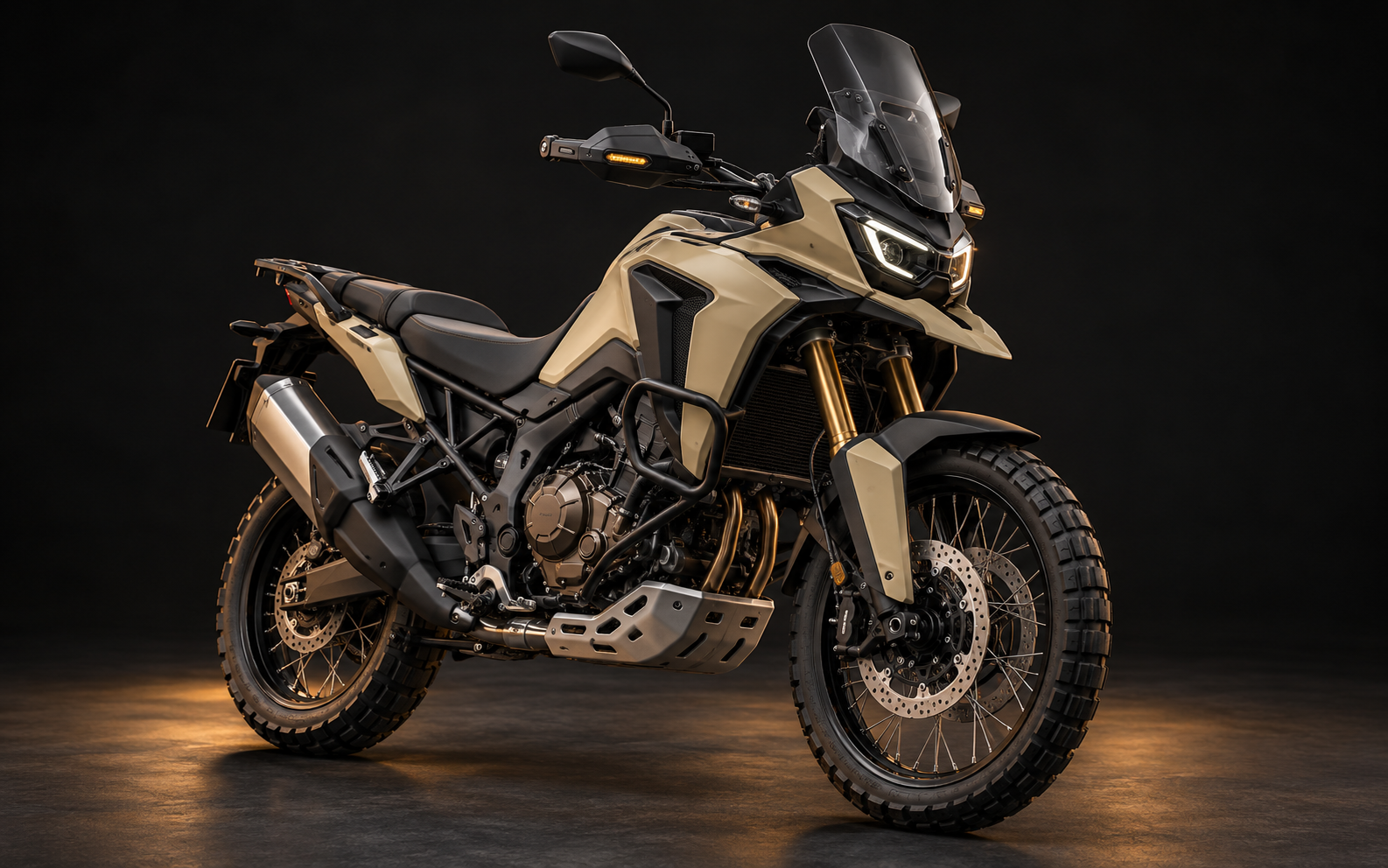 Ilustração da motocicleta Honda NX500